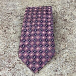 XMI Classic Men's Patterned luxury brand multi color silk tie